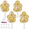 Gold Balloon Centerpieces for Table Gold Balloons Stand Kit for 2023 Graduation Party Decorations Father Day Engagement 30th 40th 50th 60th 70th 80th 90th Birthday Anniversary Decorations